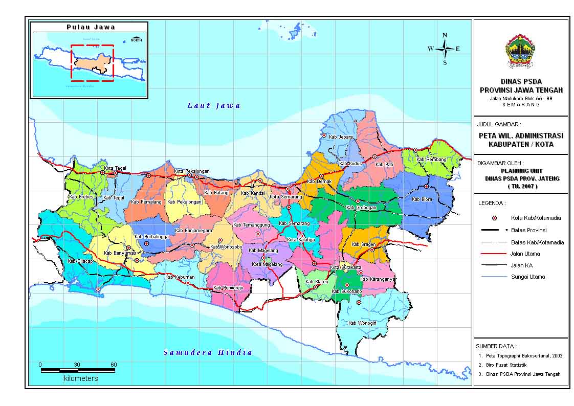 Peta Provinsi Jawa Tengah Jateng | Foto Bugil Bokep 2017