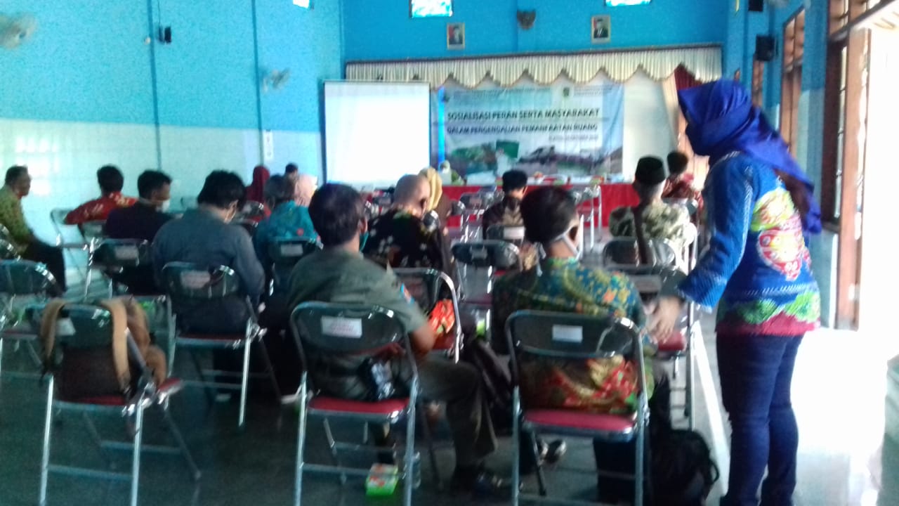 Sosialisasi Peran Serta Masyarakat dalam Pengendalian Pemanfaatan Ruang di Kabupaten Klaten