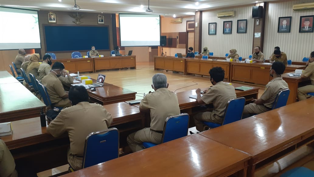 Rapat Paparan dan Evaluasi Hasil Kegiatan Pemantauan Pemanfaatan Ruang di Daerah Irigasi Kewenangan Pemerintah Provinsi Jawa Tengah