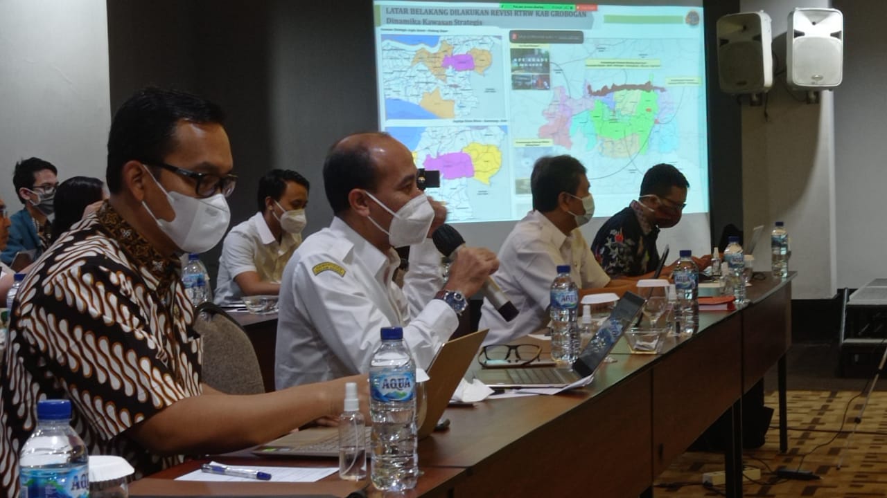 Bimbingan Teknis Penyusunan Rencana Tata Ruang Kabupaten/Kota Se-Jawa Tengah