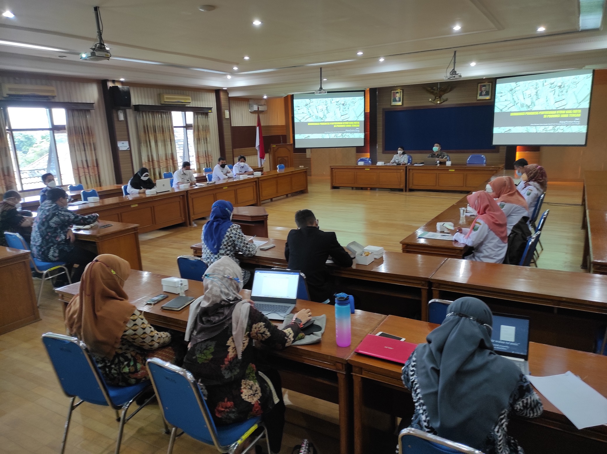 Koordinasi Progres Penyusunan Rencana Tata Ruang Wilayah (RTRW) Kabupaten/Kota di Jawa Tengah